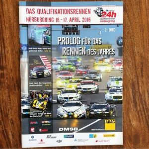 Nürburgring Racing Event Magazine 24 h Qualification Race April 2016
